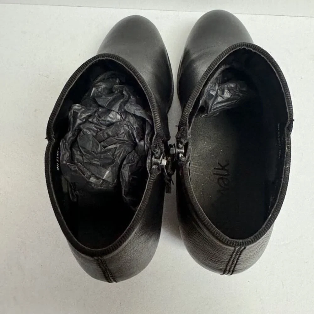 Softwalk Womens Rocklin Ankle Booties Black Size 9N